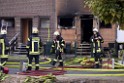 Feuer 2 Vollbrand Reihenhaus Roggendorf Berrischstr P093